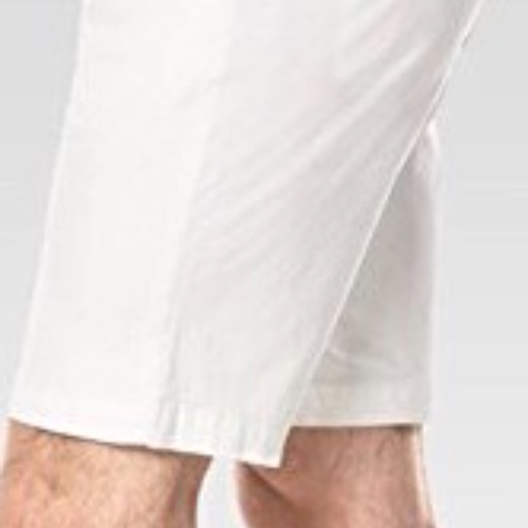 PAIGE Men's Thompson Cotton Flat-Front Shorts - 33 - Picture 9 of 13